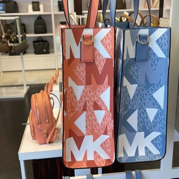 Michael Kors Kenly Large NS Tote Sherbert Multi - Picture 15 of 16